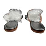 Coach  Black Thong Sandal Size 10 Photo 3