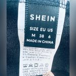 SheIn NWOT Black Fitted Sleeveless Tank Top with Tie Front Photo 3