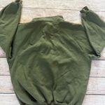 Harry Rosen olive green elephant safari quarter zip sweatshirt size large Photo 12
