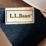 L.L. Bean Vintage Womens Denim Midi Shirt Dress Size 4P Cottagecore Brown Photo 4