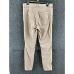 Loft  Women’s Jeans High Rise Skinny Corduroy Tan Size 29/8 Photo 12
