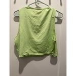 Gymshark Women's Medium M Training Crop Tank Top Green Photo 3