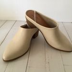 Heeled Mules, Size 5 1/2 Tan Photo 3