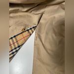 Burberry  Vintage Mac Classic Nova Check Single Breasted Trench Rain Coat Jacket Photo 13