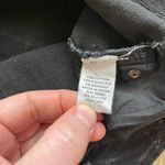 Artisan NY Black Denim Star Embroidered Raised Print Skinny Cropped Jeans Photo 6