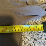 Eileen Fisher  Taupe Long Sleeve Scoop Neck‎ Basic Top Size S Classic Minimalist Photo 2