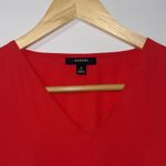 Alfani Women’s Red Bell Sleeve V-Neck Top Size 8 petite Photo 2