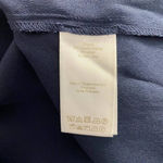 Boden Sophia Sequin Collared‎ 3/4 Sleeve Blouse Top in Navy Blue Size US 6 Photo 12