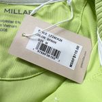 Peter Millar  Women's Golf Performance Polo Shirt Lime Green Short Sleeve Medium Photo 4