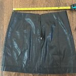 Wild Fable  Black Faux Leather Skirt Photo 4