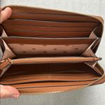 Kate Spade Leila Pebbled Leather Top Zip Crossbody & Matching Wallet Gingerbread Photo 12