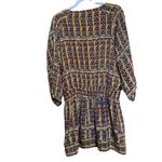 Tolani  Womens Size Small Multicolor Kedia Print Silk Artsy Dress Photo 3