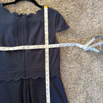 NWT Mauvette‎ Middleton Ponte Navy Dress Size M Career Office Size M Photo 7