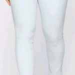 Athleta  sculptek skinny jeans frayed hems mid rise biscayne light wash size 6 Photo 0