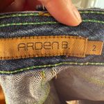 Arden B Vintage Y2K . Jean Denim Skirt Frayed Hem Size 2 Indie 2000s Photo 8