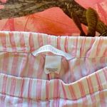 Victoria's Secret supermodel essentials y2k pink and white striped pajama pants wide leg Photo 6