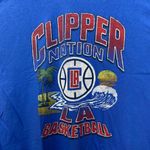 NBA LA Clippers Blue Clipper Nation Tshirt size extra large Photo 1