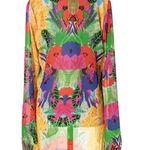 Eight Sixty Long Sleeve Dolman Tropical Blouse Photo 7