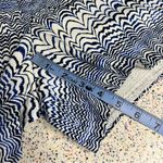 Trina Turk  Blue Ink Wave Corbin Shorts Cotton Stretch Mid Rise Women’s Size 4 Photo 4