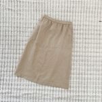 Vintage Brentley Elegant Beige Women's Skirt Tan Size 12 Photo 1