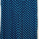 Ruby Rd. Navy and Teal Maxi Skirt White Size L Photo 2