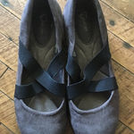 I ❤️ Comfort Mary Janes with elastic crossover Gray Size 6 Photo 0