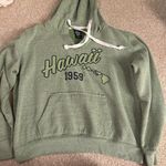 Green Hawaii Hoodie Size L Photo 0
