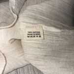 Anouska Love Shack Tunic Dress Ivory Textured 100% Cotton One Size 22" p2p White Photo 6