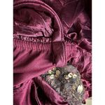 Torrid  Women's Size 16 Burgundy Dress Sleeveless Beaded Waist Party Cocktail Y2K Photo 9