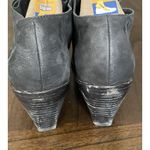 Eileen Fisher Ankle Boots 7.5 Witchy Whimsigoth Fairy Leather Black NO LACES Photo 4