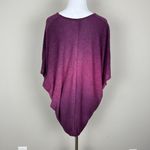 Clara Sun Woo Top Womens XL Purple Dolman Sleeve V Photo 5