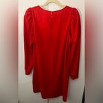 H&M Red puff sleeve dress Photo 1
