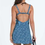 Princess Polly  Georgia Blue Floral Mini Dress Size US0 Photo 2