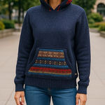 Modern Amusement  Women’s Kangaroo‎ Pocket Hooded Sweater 
Size L Photo 0