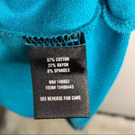 Torrid Teal French Terry Off The Shoulder T-Shirt Dress Size 4 Photo 4