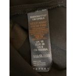 Topshop Black Sheer V-shaped Lace Panel Mesh Long Sleeve Button Up Shirt Top 6 Photo 3