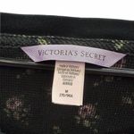 Victoria's Secret  black floral thermal long sleeve top Womens Medium Photo 8