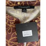 Marc New York NWT  Cinnamon Gold Long Sleeve Boardroom Chic Top Blouse Sz M Photo 3