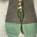Castaner  Made In Spain Green Slingback Sandal  Espadrille Size Euro 37 NWOT Photo 3