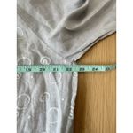 Saks 5th Avenue Saks Fifth Avenue Off the shoulder Dress XL Women 100% Linen Ruffle 2051 Photo 7