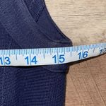 Tory Burch Tory Burch Addis Normandy Dress Invert Pleated Sleeveless Round Neck Navy XS Photo 9