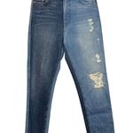 Revice Denim Revice Size 24 Blue Yin Yang Colorblock Skinny Jeans Streetwear Boho Festival Photo 0