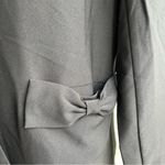 Lush Clothing Lush Bow Pocket Black Blazer NWT Small Photo 4
