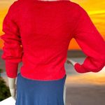 Sincerely Jules NWT  Size Medium Sweater Cropped Pullover v-neck Super Soft Photo 3