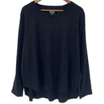 KIRKLANDS NWT Long Sleeve Cotton Slub T Shirt Size XXL Black Comfort Fit Photo 0