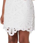 Trina Turk New White Eyelet Off The Shoulder Sweet Dress sz 4 Photo 6