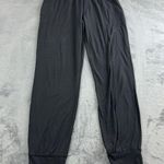 Athleta  Womens Salutation Joggers Size Medium Tall Black Soft Pockets 30" Ankle Photo 0