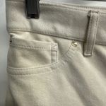 Chico's  Beige Faux Suede Knit Stretchy Pants size 00 women’s pull on legging fit Photo 2