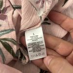 Aeropostale Women’s Pink Floral Laced Sleeveless Top Sz Large Photo 5