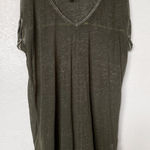 Free People  FP Beach Keep Me V-Neck Burnout Tee Size Small Photo 0